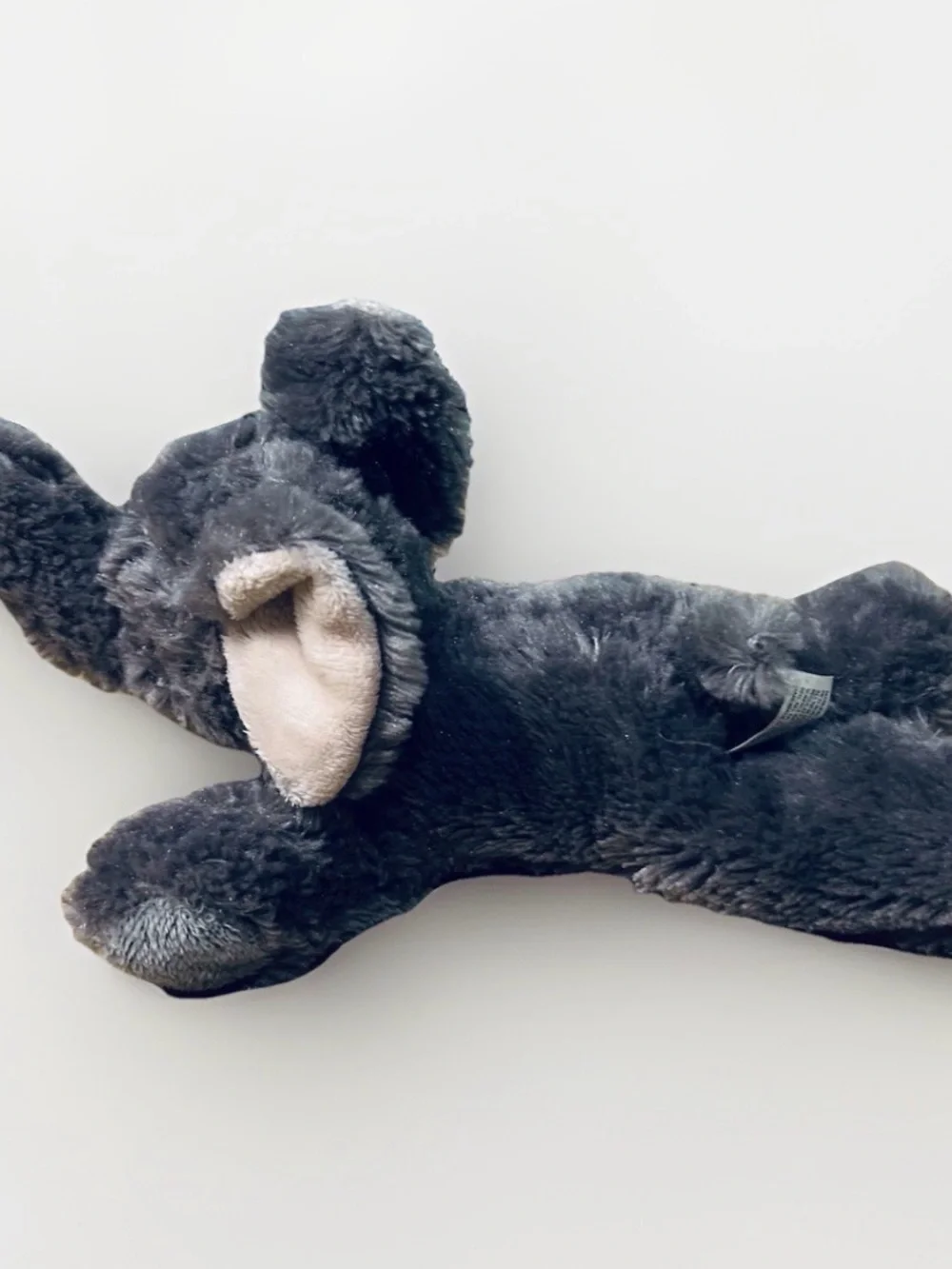 Aurora “People Pals” Elephant Grey 11in Plush Stuffed Animal Tan Pink Ears